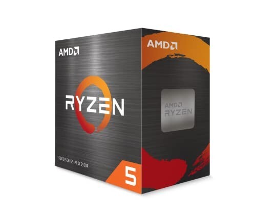 AMD 5000 Series Ryzen 5 5600 Desktop Processor 6 cores 12 Threads 35 MB Cache 3.5 GHz Upto 4.2 GHz AM4 Socket 500 Series Chipset (100-100000927BOX)