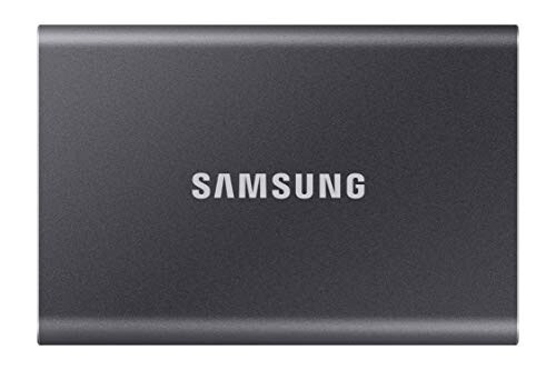 Click to enlarge Samsung T7 1TB, Portable SSD, up to 1050MB/s, USB 3.2 Gen2, for Photography, Gaming, Students & Professionals, External Solid State Drive (MU-PC1T0T), Grey