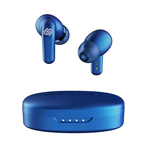 Click to enlarge URBANISTA from Sweden: Seoul Wireless Earbuds (Electric Blue)
