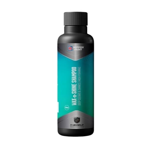 Nippon Paint n-Shield Wax-n-Shine Car Wash Shampoo, 250ml High-Foam