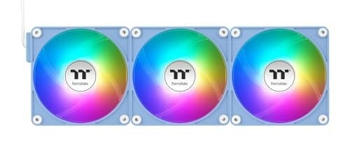 Thermaltake CT120 EX ARGB Sync PC Cooling Fan Hydrangea Blue 3 Pack
