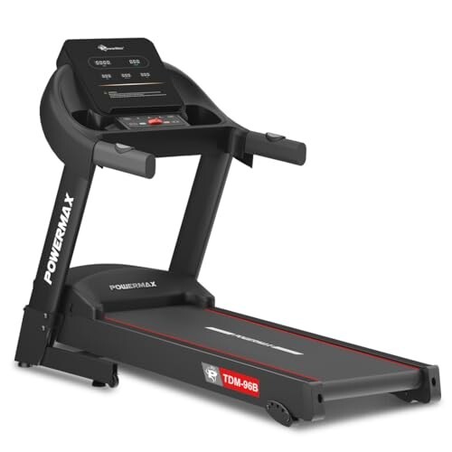 Click to enlarge PowerMax Fitness 4HP DC Treadmill at
