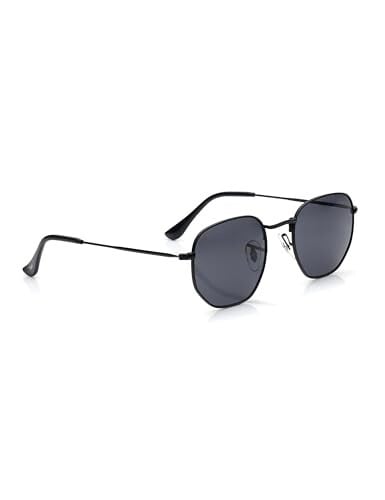 Fastrack Tees Hexagonal Sunglasses for unisex