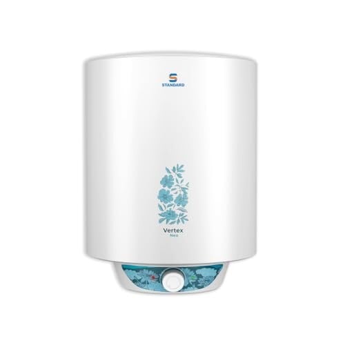 Havells Standard Vertex Neo 4 Star 10L Storage Water Heater(Geyser)|Faster Heating|Safe to Use|Saves Electricity|Hydro Guard Coated Anti Rust Tank|Temp. Setting Knob|5 Yr. Tank Warranty| White