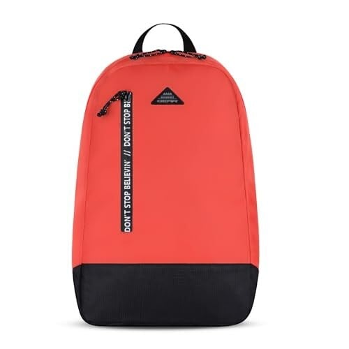 Gear Superior 17"/19L Medium Water Resistant Backpack | Casual Backpack | Daypack (Orange - Black)