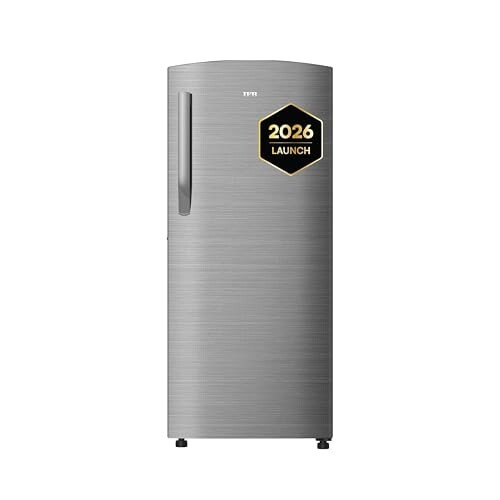 IFB 197L 5 Star Advanced Inverter Direct-Cool Single Door Refrigerator with 30 Hrs Cooling Retention, XL Bottle Bin, Big Vegetable Box & 4 Year Super Warranty (2026, IFBDC-223EYBSE, Brush Gr...