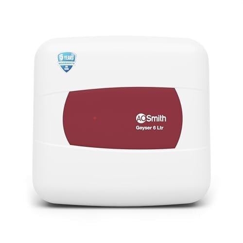 Click to enlarge AO Smith Geyser 6 Litre 4 Star Rating (BEE) | Warranty: 5 Yr Tank, 2 Yr Comprehensive