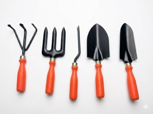 Ocean Mart Gardening Hand Tools Set - 5 Pieces [45% Coupon]