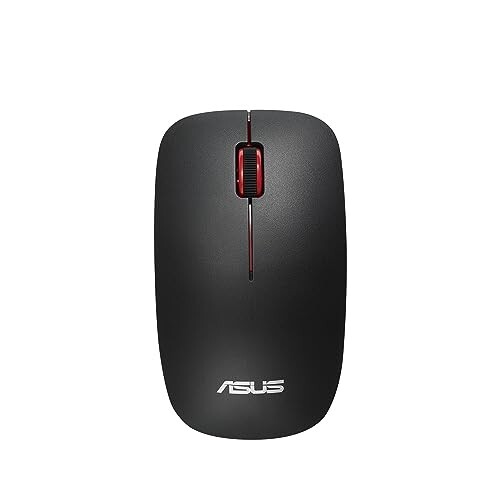 Click to enlarge ASUS WT300 Wireless Ergonomic USB Mouse, Ambidextrous Design, Up to 1600 Dpi, Compact & Lighweight Mouse,2.4GHz Nano Dongle, Up to 15 Months of Battery Life - Black