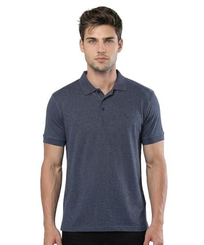 Scott International Men's Rich Cotton Regular Fit Striper Polo T-Shirt [Apply 50% Coupon]