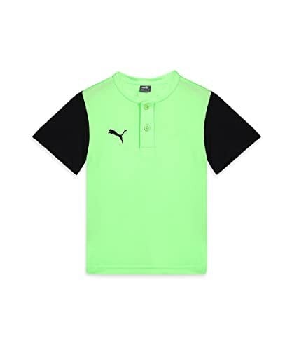 Puma Boy's Color Block Athletic Fit Polyester T-Shirt
