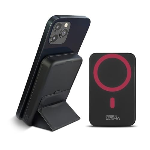 Eveready PB31 10,000mAh MagSafe Power Bank with Fast Charging & Integrated Stand