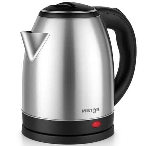 Milton Rapid Electric Kettle 1.8L | 1500 Watts | Stainless Steel Hot Water portable Electric