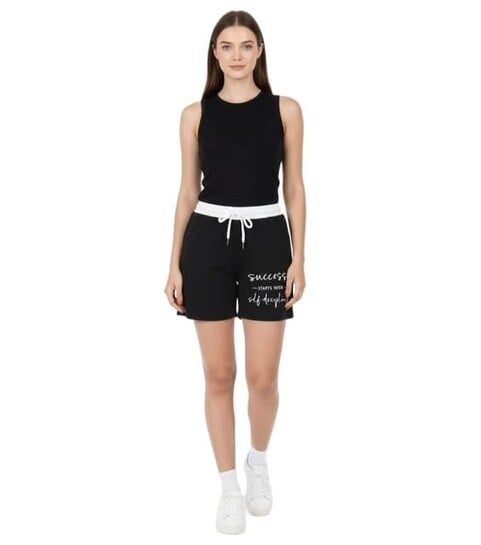 Blacktail Girls' Cotton Sports Shorts – Breathable Athletic Gym Shorts