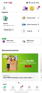 ₹150 OFF on BigBasket via Navi! (user specific)