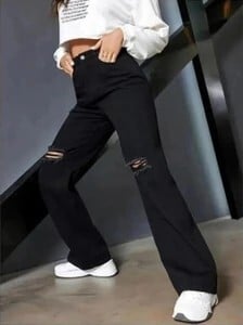 Click to enlarge Star4well Flared Women Black Jeans - Buy Star4well Flared Women Black Jeans Online at Best Prices in India | Shopsy.in