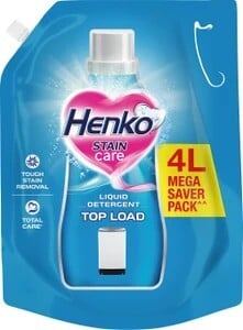 Henko Stain Care Top Load Fresh Liquid Detergent (4 L)