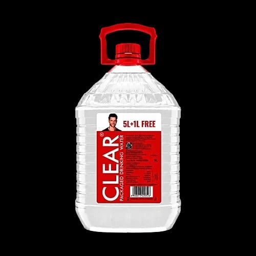 Bigbasket - CLEAR WATER Premium Drinking Water With Added Minerals, 6 L