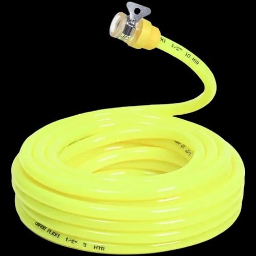 UGAOO Flexi Water Hose PVC Pipe 10 m  With Leak-Proof Tap Adaptor