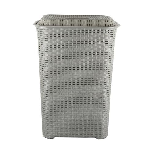 Cello Eliza Laundry Basket with Lid (50 L) [Apply 30% Coupon]