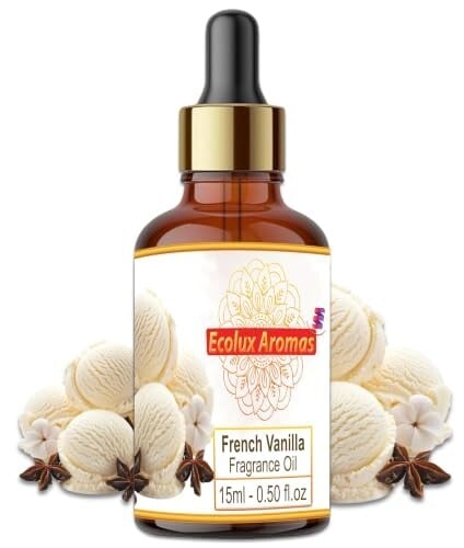 French Vanilla Aroma Fragrance Oil | 15 ML | Home & Office | IFRA Certified