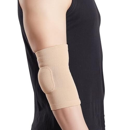 Flamingo Gel Elbow Support Brace | Elbow Sleeves Arm Brace For Sports, Gym, Joint Pain, Tendonitis And Weightlifting