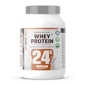 NATURALTEIN Natural Whey Max Protein – 24g Protein per Serving | Unflavoured | 1KG | Naturally Formulated | No Added Sugar | Non-GMO | Soy-Free & Gluten-Free | Smooth Mixability & Easy Digestion