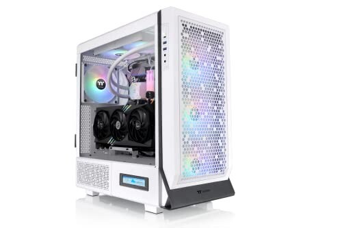 Thermaltake Ceres 500 TG ARGB/White/Win/SPCC/Tempered Glass
