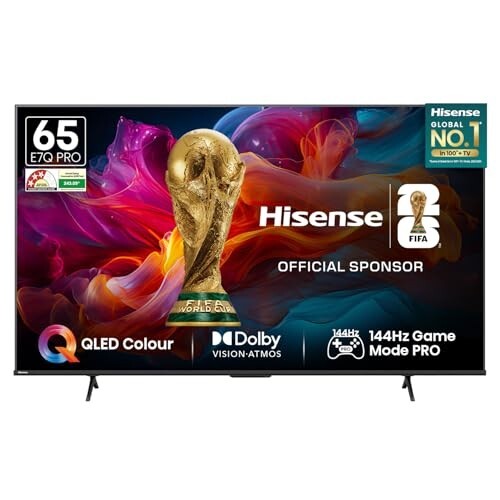 [SBI CC] Hisense 65″ 4K QLED Smart TV | 144Hz Gaming | Dolby Vision & Atmos