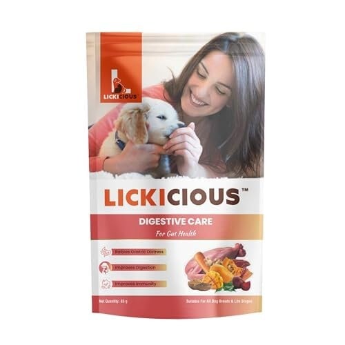 LICKICIOUS Nutritional Treats for Dogs Pack of 12 (1020g)