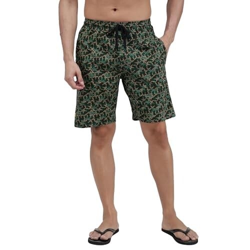 Amul Comfy Men's Bermuda Shorts | Pack of 1 | Color May Vary