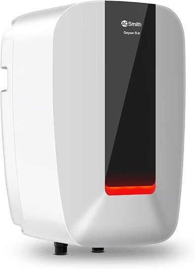 AO Smith EWS NEO 5L Instant Water Heater Geyser | 3KW Heating Element | Stainless Steel Tank | 5-Level Safety Protection