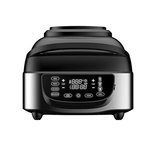 BERGNER Masterpro Indoor Electric Smokeless Grill,7 liter,1800 Watt