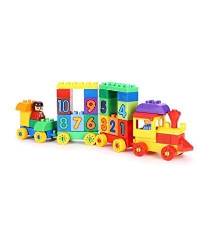 Negi Play Blocks Number Train Set | Multicolor