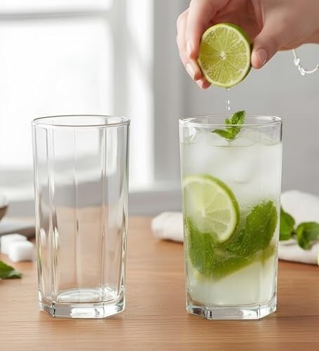 Yera Prima Pyramid Zest Designer Tumbler Set of 6, 210 ml Each [23% Coupon]