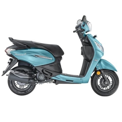 Click to enlarge Hero MotoCorp Pleasure+ 110 VX Drum Brake OBD2B TEAL BLUE Booking for Ex-Showroom Price