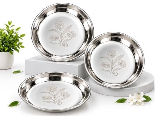 Mini Halwa Plate Set of 3