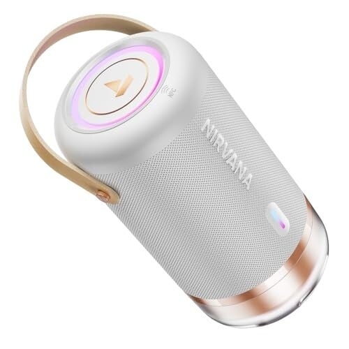 Click to enlarge boAt 2026 Launch Nirvana Luxe,360- Surround, Spatial Audio, 100W, 15hrs Battery, Broadcast, App Support, NFC Pairing (Android), Bluetooth Speaker, Wireless Speaker, Portable Speaker (Ivory White)