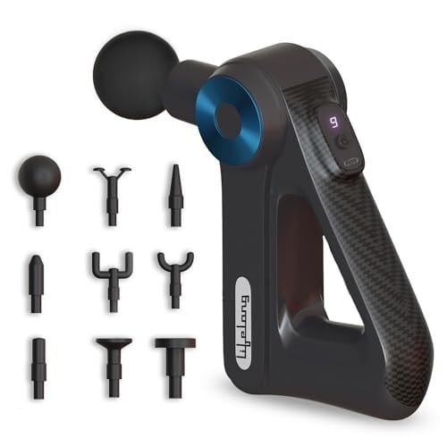 Click to enlarge Lifelong Gun Massager for Pain Reliefc