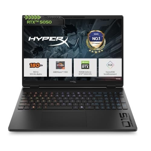 Click to enlarge HP AMD Ryzen 7 Gaming Laptop