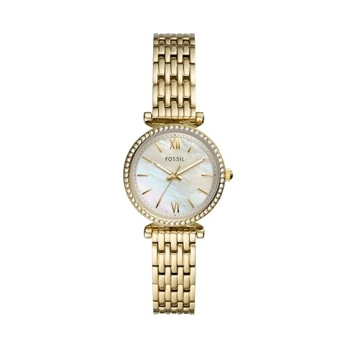 Fossil Analog White Dial Women's Watch-ES4735