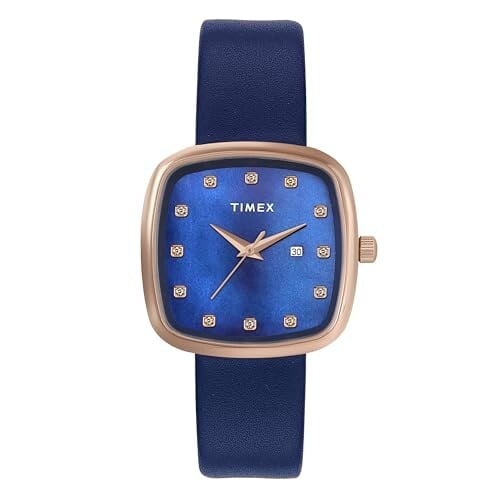 TIMEX Women's Water Resistant Analog Wrist Watch (Multicolor / Rose Gold)