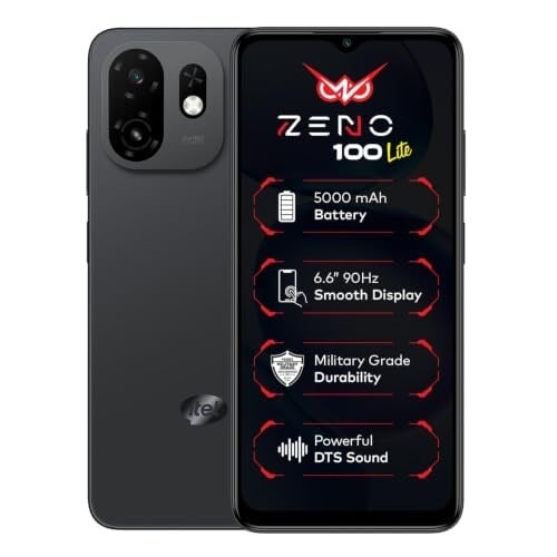 Zeno 100 Lite | UNISOC Octa-Core Processor | 2GB + 4GB RAM 64GB Storage