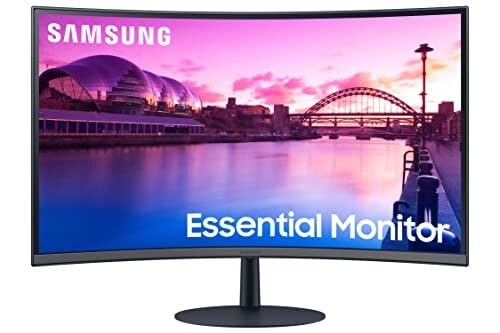 Samsung 27" 1000R Curved Bezel-Less Monitor – 75Hz, AMD FreeSync & Built-In Speakers