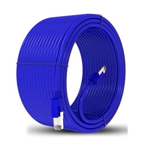 Madhabi Cat6 Ethernet Cable 3M (9.8FT) - High-Speed LAN Network Patch Cord 1Gbps 550MHz with RJ45 Connector