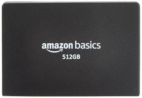 Click to enlarge Amazon Basics 2.5 inch SATA Internal SSD 512 GB | Speed up to 560 MBps | Energy Efficient | Sleek & Lightweight