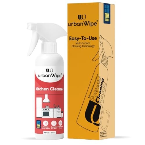 Click to enlarge urban Wipe Kitchen Cleaner Spray Suitable For All Kitchen Surfaces, Gas Stove, Countertop, Tiles, Chimney And Sink_(500Ml)