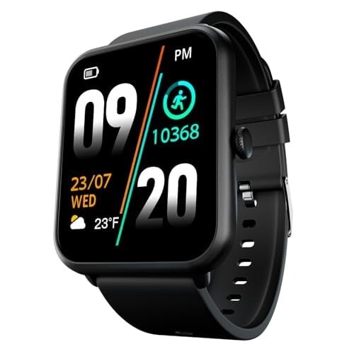 Fire-Boltt Ninja Call Pro Plus Bluetooth Calling Smart Watch & Heart Rate Monitor Smartwatch - Black