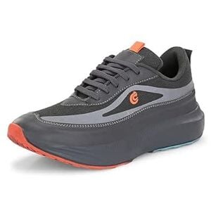 Centrino Casual Sneakers for Men | Shoes for Man Stylish | Lightweight Lace-Up Canvas Shoes with Cushioned Insole | Breathable Comfortable Walking Shoes | Anti-Skid Sole | Mens Shoes for Office Outings (6832)