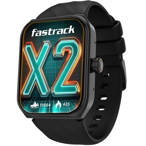 Fastrack New Limitless X2 Smart Watch, 1.91" UltraVU with Rotating Crown